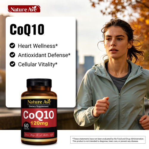 CoQ10 120mg 60 Caps CoQ10 120mg 60 Caps