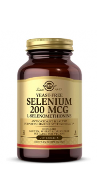 Solgar Yeast-Free Selenium 200 mcg